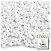 The Crafts Outlet 1,000pc Plastic, Opaque, Tri Beads, 10mm, Emerald Green