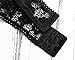 Women Harness Lace Lingerie Set Skirt 3 Pieces Bralettes and Garter Belt Black M
