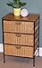 4D Concepts 3-Drawer Wicker Chest in Honey