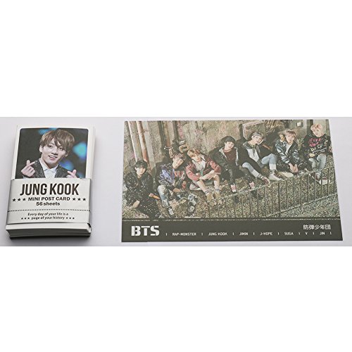 BTS BTS JUNGKOOK Solo Mini Photocards Set with free Extra Photo cards gift (59pcs)