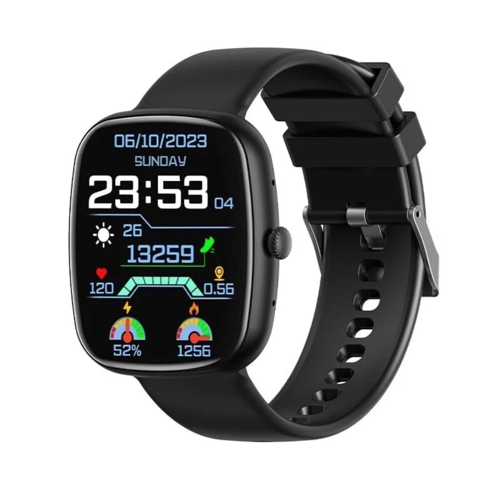 CLYDE COLLECTIONS Smart Watch for Men & Women, 1.83” HD Smartwatch with Fitness Tracker, Heart Rate & Sleep Monitor, 100+ Sports Modes, Call Answer, Waterproof, Works with Android & iOS