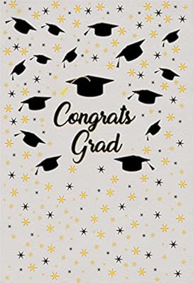 Amazon Congrats Grad Graduationシーズンcsfoto 4 X 6ft背景写真バックドロップ卒業キャップホワイトsrar College大学卒業お祝い卒業式フォトスタジオ小道具壁紙 バックペーパー 背景布 通販