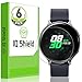 IQ Shield Screen Protector Compatible with Samsung Galaxy Watch Active2 (40mm)(6-Pack) LiquidSkin Anti-Bubble Clear Film