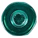 NSI GSH Solid Wire Grounding Hex Head Screw, Green, Pack of 100