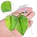 4 Pieces Betta Bed Leaf Hammock for Betta Fish, Lightweight and Realistic Resting Spot, No BPA, Practical, Comfortable and Safe (Double Leaf)thumb 1