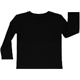 Little Sleepies Long Sleeve Relaxed Pocket Tee for Boys and Girls