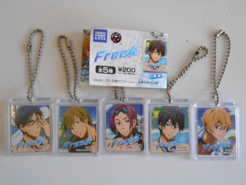 Amazon アプリ Arガチャ Free フリー 全5種 男子 高校生 水泳部 青春 全5種 1 七瀬 遥 2 橘 真琴 3 松岡 凛 4 カプセル玩具 おもちゃ