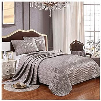 Amazon.com: Hasiel 3 PC Satin Stylish Microfiber Bedding