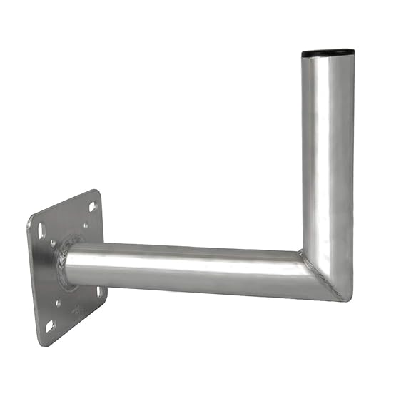 PremiumX 25cm Wandhalter ALU TÜV-Geprüft SAT Wandhalterung für Satellitenschüssel 25 cm Aluminium Satelliten-Antenne Halterun
