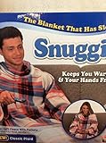 Snuggie Blanket with sleeves (One size, Plaid)