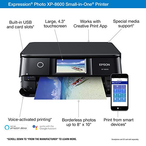 2 Epson+Expression+XP+8600+Wireless+Printer
