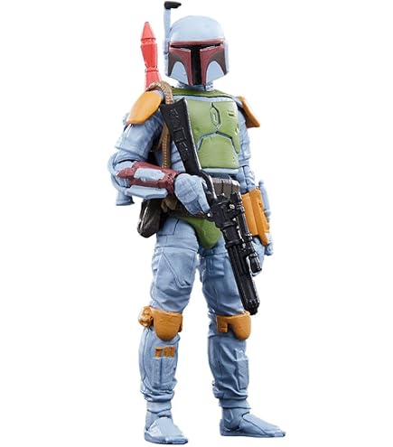 Amazon.com: Star Wars Silver Boba Fett Figure 2003