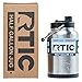 RTIC Jug with Handle, Half Gallon, Stainless Steel, Large Double Vacuum Insulated Water Bottle, Stainless Steel Thermos for Hot & Cold Drinks, Sweat Proof, Great for Travel, Hiking & Camping