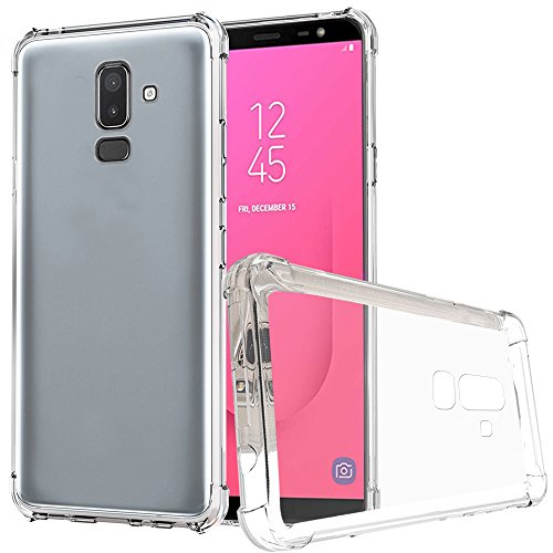 Galaxy j8 2018 case, zeking slim thin anti-scratch clea…