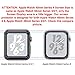 MP-MALL [6-Pack Screen Protector for Apple Watch 40mm / 38mm (Series 4/3/2/1 Compatible), Anti-Bubble Liquid Skin Screen Protector Flexible Film, Lifetime Replacement Warranty