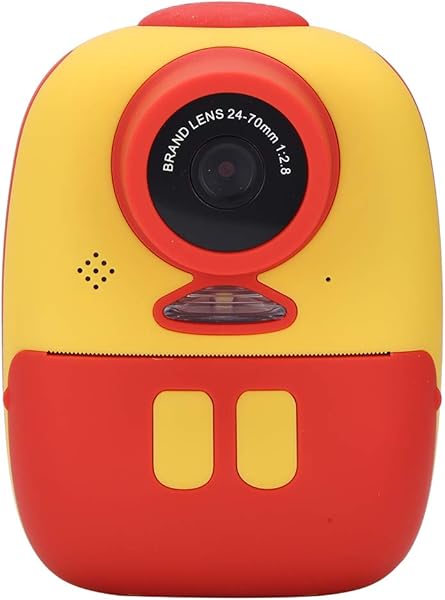 Vbestlife Cute Mini Kid Print CameraShoot And Print Immediately 2 0in Multifunction Dual Lens Children CameraFor Kids StudentsMaximum Support 32GB1000mAh