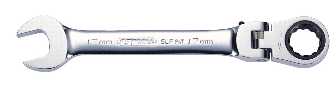 KS Tools 503.4817 17mm Gear+ Flex Head Comb Spanner