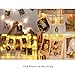 MESUNKA LED Photo String Lights, 40 LED Photo Clips String Lights (16.4 ft), Battery Powered for Home Party Decor, Hanging Picture Frame for Party Wedding Dorm Bedroom Birthday Christmas Decorations