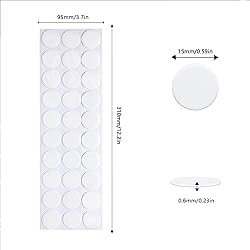 Museum Gel Glue Dots Clear Removable, Gel Glue Dots