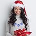 Frozen Snowflake Light-up Necklace Blue