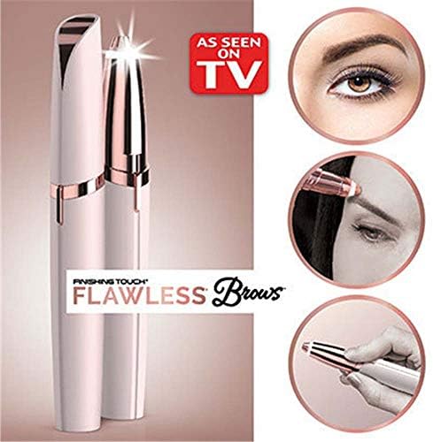 Flawless Brows Electric Hair Remover Shaver,Facial Hair Trimmer Painless for Women