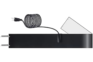 YAJAREN 1 Pack Thermo Bucket Belt Heated Strap Chicken Water Heater for 2–5 Gallon Chicken Waterer – Prevents Freezing in Winter, with 6.5 ft Power Cord, Safe & Energy Efficient for Poultry & Livestock