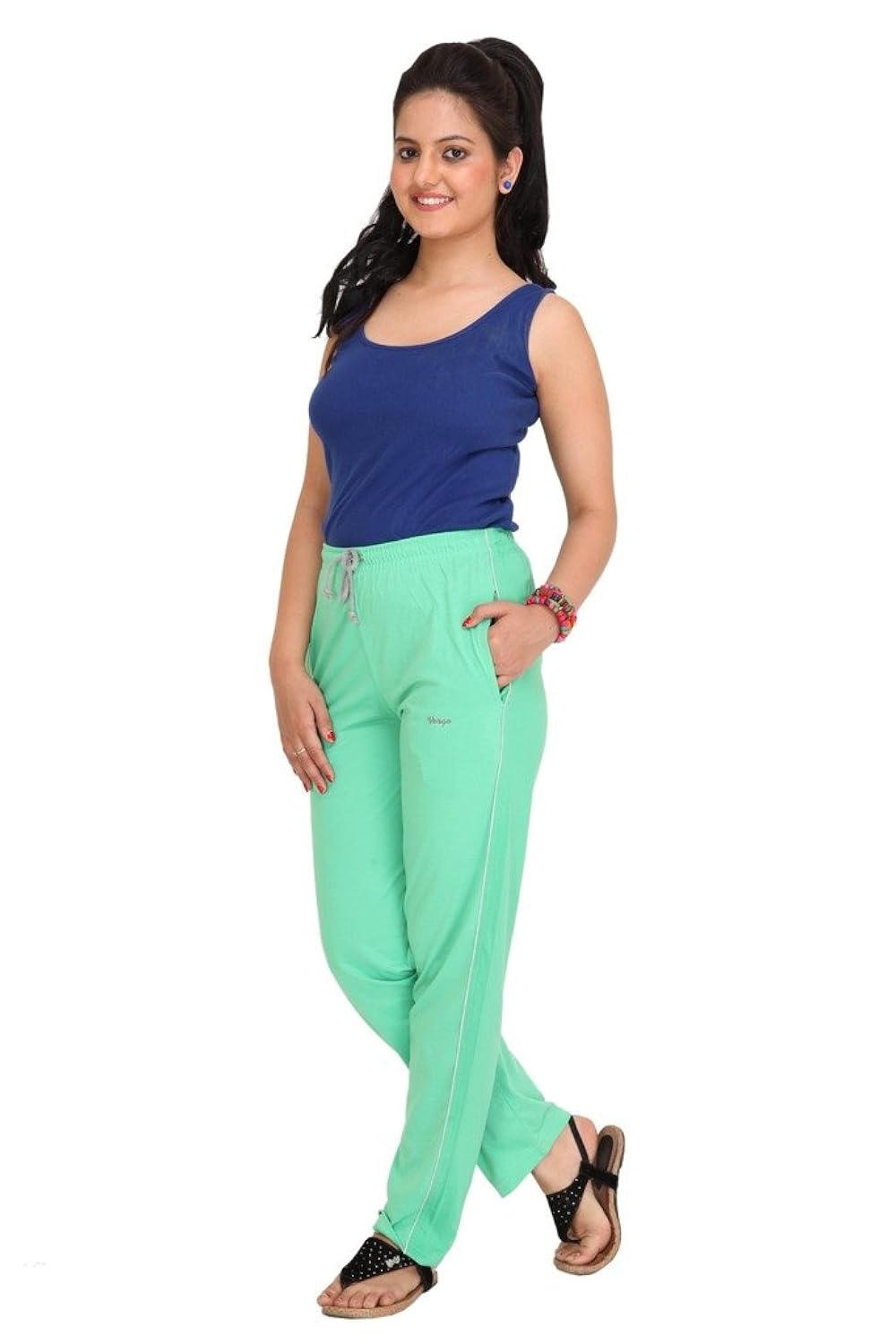 colors & blends - women's cotton pyjamas/lowers