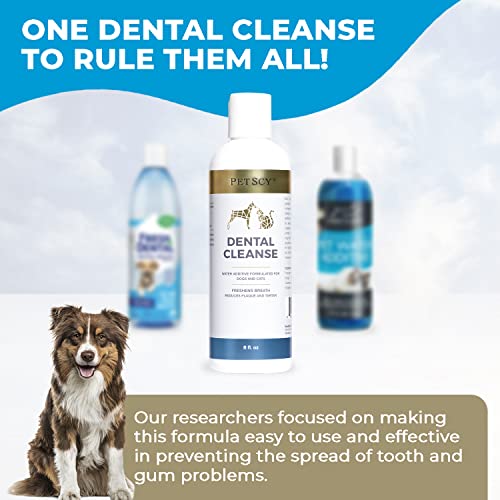 Petscy Dental Cleanse, AllNatural Cat & Dog Tartar Remover for Teeth