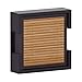 Thirstystone Bamboo and Faux Leather Ambiance Coasters, Multicolor