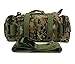Ultimate Arms Gear 5 in 1 Tactical Modular Deployment Compact Utility Carry Bag MOLLE Case Heavy Duty Combat Multi-Functional Equipment Survival Assault Transport Compatible Pistol Gun Camera Electronic Device Gear Pack with Adjustable Slip Shoulder Detachable Length Straps Modular PALS Attachment System Shooting Range Patrol (Marpat Woodland Digital Camo)