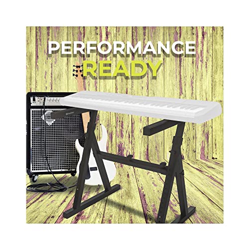Knox Gear Heavy Duty ZStyle Keyboard Stand Sturdy Height & Width
