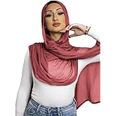 Txameru Women's Viscose Cotton Hijab Scarf