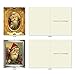 The Best Card Company Variety Pack of 10 Christmas Greeting Cards with Envelopes, Humor Holiday Assortment for Kids - Picture-Perfect Santas M1746XS