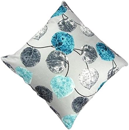 Hansunny Leaf Super soft Sofa Waist Throw Cushion Cover 45cmX45cm