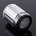 Soledi LED Water Stream Tap Glow Shower Head Faucet Light Temperature Sensor Kitchen Bathroom color Blue No Need Battery