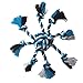 Zanies Crazy Eight Rope Dog Toys, Blue