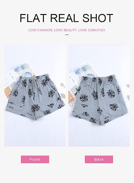 DOKOTOO WOMENS SHORTS FASHION RUNNING SUMMER COMFY DRAWSTRING CASUAL TIE WAIST SOFT HIGH WAISTED BEACH POCKETED SHORTS FOR WOMEN GREY LARGE
