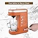 CHULUX Single Serve Coffee Maker for K Capsule, Mini Coffee Maker for One Cup Americano, Lightweight Pod Coffee Machine, Orange