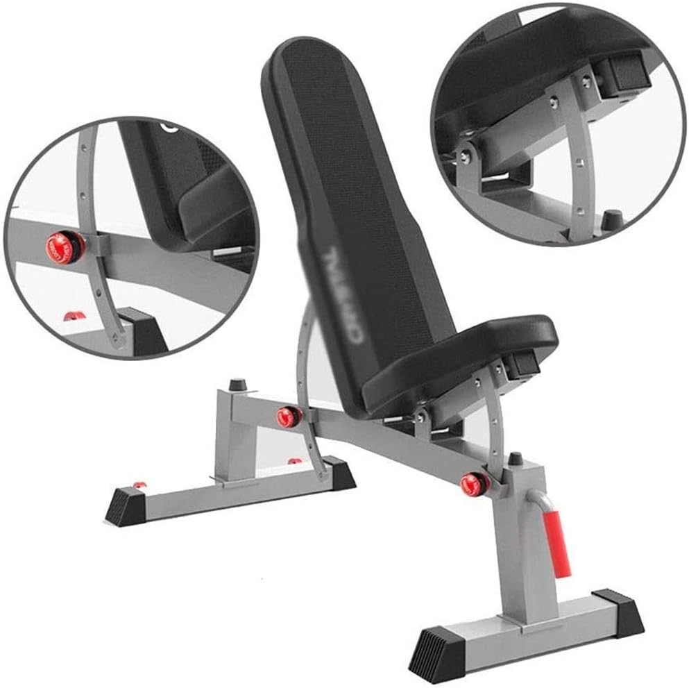 asdfg Adjustable Weight Bench Home Training Gym Weight