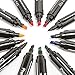 ZenZoi Dry Erase Markers Whiteboard Marker Set Erasable Pens - Chisel Tip - 13 Vivid, Fresh Colors - for Kids Office White Board Calendar Not Black Magnetic Bulk Erasers