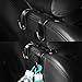 SCHITEC 4 PCS Car Seat Back Hook Auto Seat Headrest Portable Organizer Holder Hooks Grocery Shopping Bag Travel Vehicle Car Safety Hanging Hook Carrier