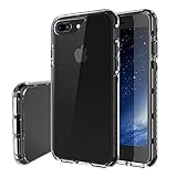 iPhone 7 Plus Case, CASY MALL Hybrid Slim Fit Hard Case Drop Protective Cover for Apple iPhone 7 Plus 5.5 Inch Black
