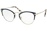 Miu Miu MU50QV Eyeglasses 52-22-140 Blue w/Demo