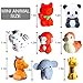 Sakiyr 30PCS Animal Erasers for Kids, Mini Pencil Animal Assorted Puzzle Erasers for Party Favors, Classroom Prizes, Carnival Gifts and School Supplies