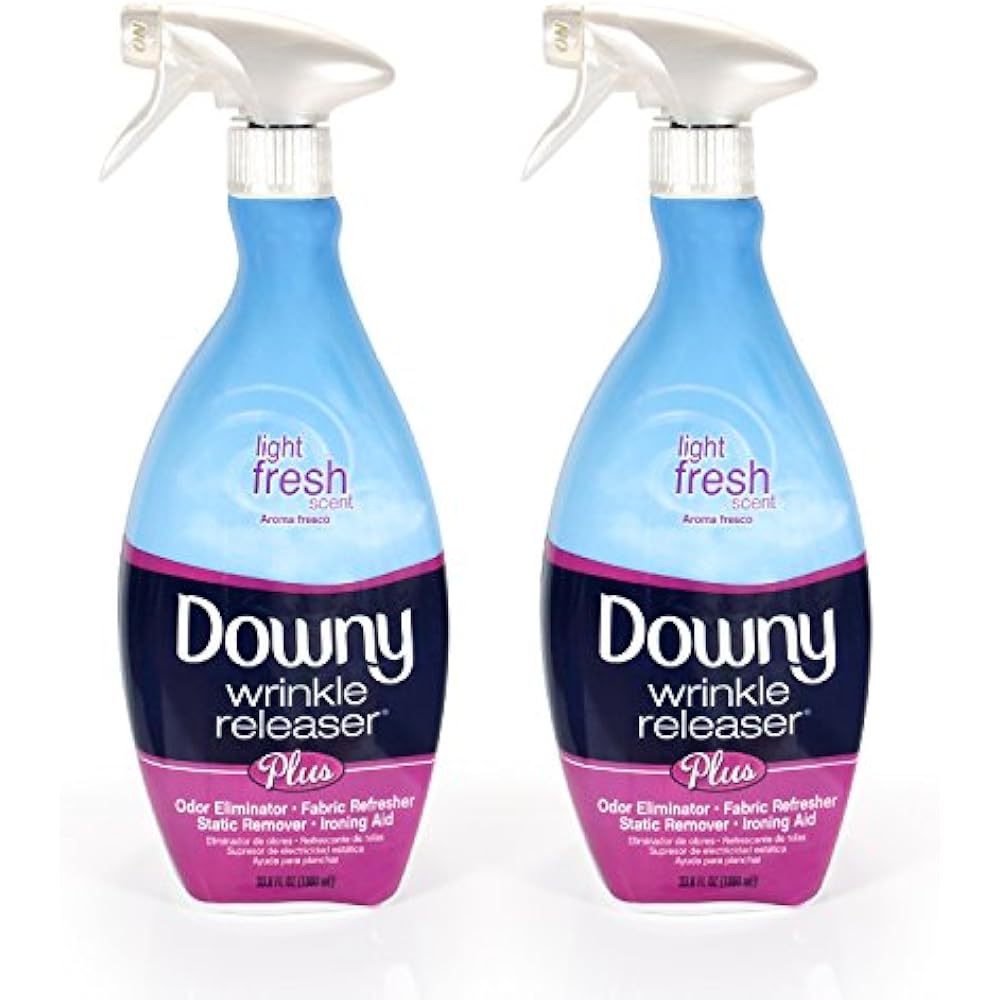Wrinkle Release Spray Plus, Static Remover, Odor Eliminator, Steamer
