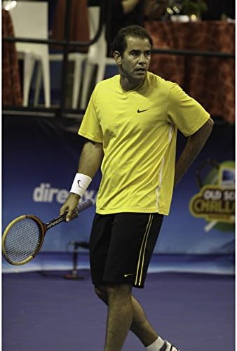 Globe Photos ArtPrints Pete Sampras Playing Tennis - 8" X 10" Pop Culture Art Photographic Full Bleed Print - Premium Paper