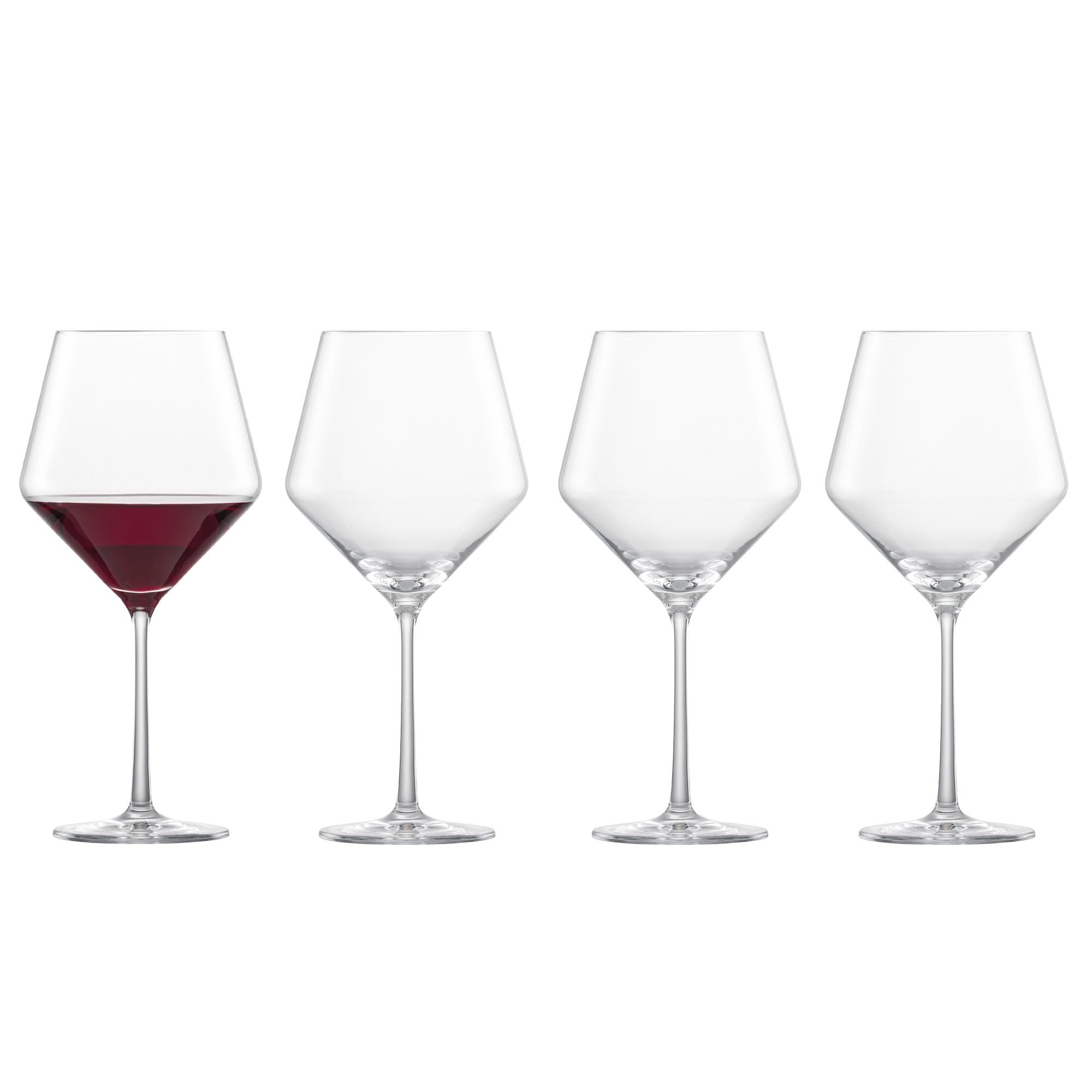 ZWIESEL GLAS Pure Burgundy Red Wine Glass (Set of 4), Graceful Burgundy Glasses for Red Wine, Dishwasher-Safe Tritan Crystal Glasses, Made in Germany (23 Ounce) Image