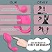 G Spot Vibrator Inflatable Massager, 2020 New Vibrators Sex Toy for Vaginal or Anal Orgasm Silicone Expand Stimulator, Fondlove 7 Frequency Rechargeable Wireless Vibrating Butt Plug for Women or Men