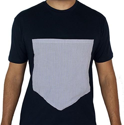 Pocket Pioneers Men's F-Train Giant Pocket Shirt L Navy