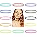 12pcs Choker Necklace Gothic Tattoo Black Stretch choker Rainbow woman girls